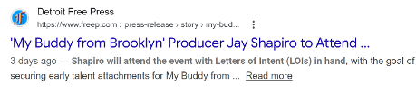 Buddy Jacobson - My Fair Lady, Detroit Free Press